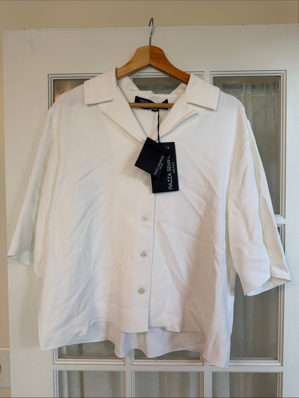 Piazza Sempione Milano White Blouse